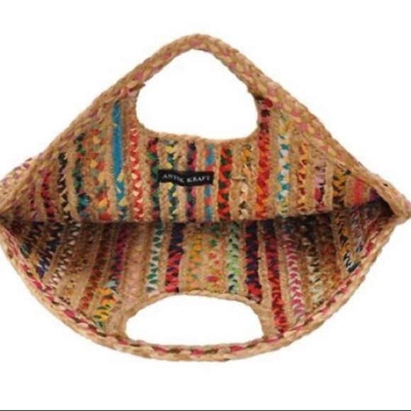 🔥Antik Kraft Ruhi Summer Straw Tote! - Picture 8 of 9